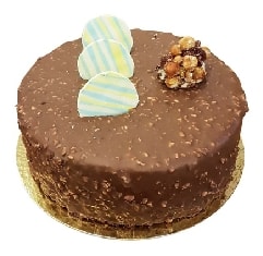 Günlük Taze Üretim Çikolatalı Yuvarlak Yaş Pasta