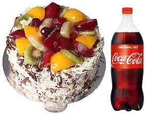 Karışık Meyveli Pasta Taze Üretim